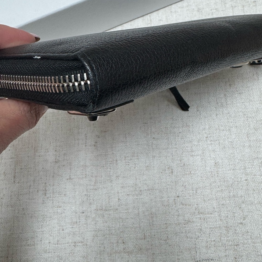 Balenciaga Black Leather Wallet - Picture 2 of 5